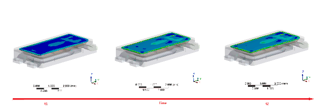 Quantification of silicone degradation for LED packages using finite element analysis
