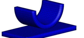 A three-dimensional surface stress tensor formulation for simulation of adhesive contact in finite deformation. Advances in Engineering