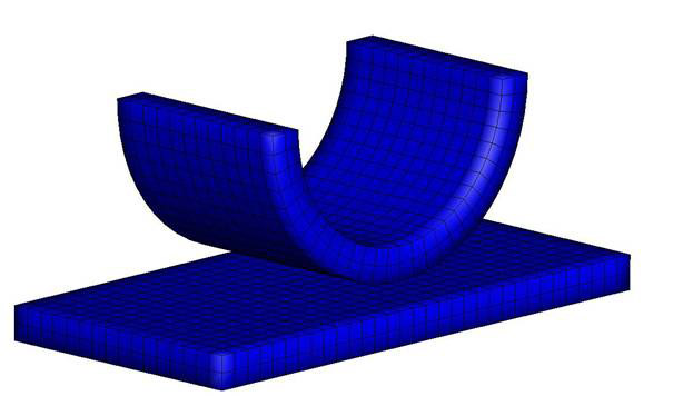 A three-dimensional surface stress tensor formulation for simulation of adhesive contact in finite deformation. Advances in Engineering