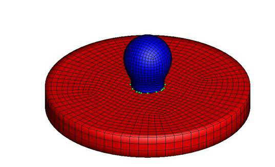 A three-dimensional surface stress tensor formulation for simulation of adhesive contact in finite deformation. Advances in Engineering