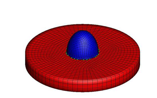 A three-dimensional surface stress tensor formulation for simulation of adhesive contact in finite deformation. Advances in Engineering