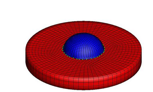 A three-dimensional surface stress tensor formulation for simulation of adhesive contact in finite deformation. Advances in Engineering