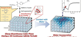 Development of Glassy Bicontinuous Cubic Liquid Crystals for Solid Proton-Conductive Materials - Advances in Engineering