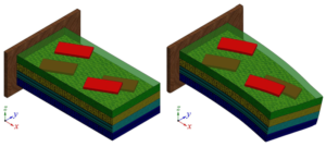 solution for twisting control of smart laminated cantilever composite platesbeams using inclined piezoelectric actuators - advances in engineering