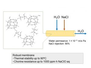 Preparation of POSS-derived robust RO membranes for water desalination - advances in engineering