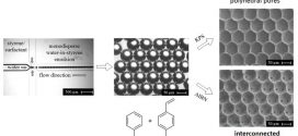 Creating Honeycomb Structures in Porous Polymers by Osmotic Transport-Advances in Engineering