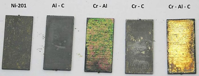 Investigation of Na2SO4 Deposit Induced Corrosion of Cr, Al, C Binary and Ternary Thin Film Coatings on Ni-201- Advances in Engineering