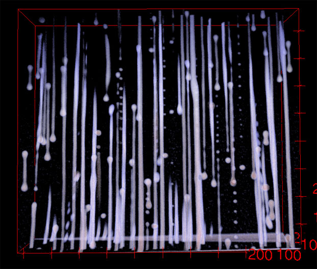 Fiber-draw-induced elongation and break-up of particles inside the core of a silica-based optical fiber. Advances in Engineering