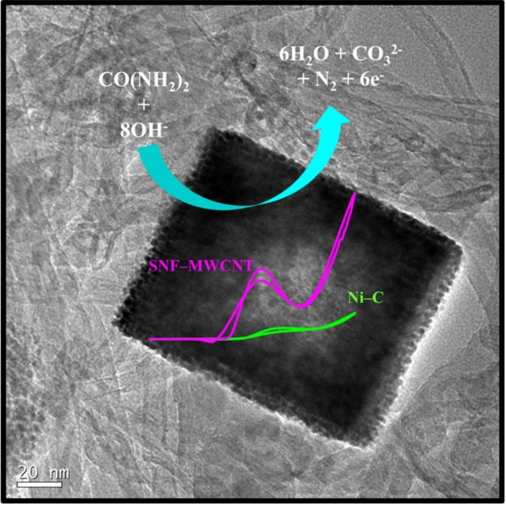 Hollow Sodium Nickel Fluoride Nanocubes Deposited MWCNT as an Efficient Electrocatalyst for Urea Oxidation. Advances in Engineering