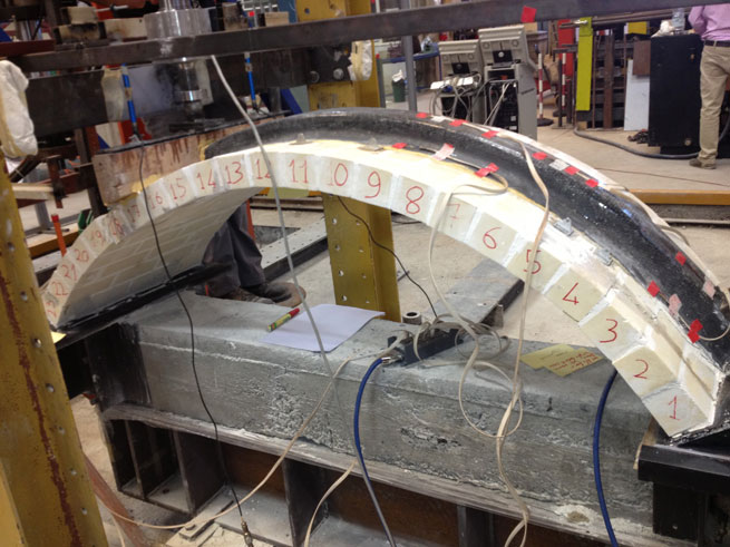 Limit Analysis of Vaulted Structures Strengthened by an Innovative Technology in Applying CFRP. Advances in Engineering
