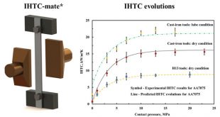 interfacial heat transfer coefficient for a hot aluminium stamping process-Advances in Engineering
