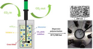 Mild synthesis of poly(HEMA)-networks as well-defined nanoparticles in supercritical CO2- Advances in Engineering