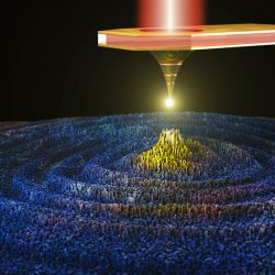 Near-Field Plasmonic Probe with Super Resolution and High Throughput ...