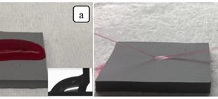 Water-jet impact on the (a) pristine silicone rubber and (b) superhydrophobic silicone rubber surfaces. Inset images show the contact angle hysteresis (CAH) of each surface - Advances in Engineering