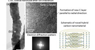 Synthesis of novel hybrid carbon nanomaterials inside silicon carbide nanotubes by ion irradiation - Advances in Engineering