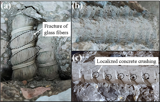Effect of stirrups on the bond behavior of lap spliced GFRP bars in concrete beams - Advances in Engineering