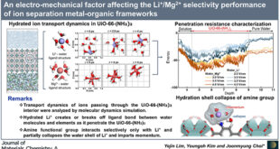 Electro-Mechanical Dynamics Driving Lithium Selectivity in Amine-Functionalized MOFs - Advances in Engineering